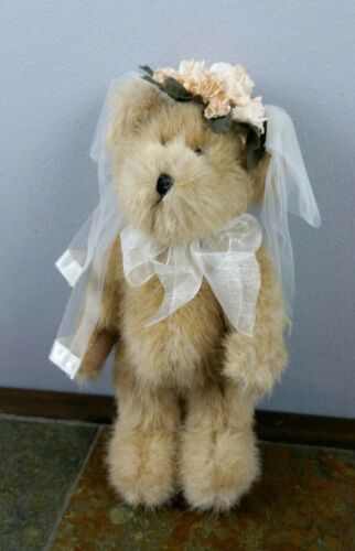 Boyd's Bears Thinkin' Of Ya Series Mary Veiled Bride Bear With Tags