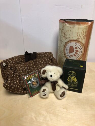 FRIENDS Of BOYDS 2008 TRAVELIN' MEMBERSHIP KIT with PLUSH Bear No Paperwork