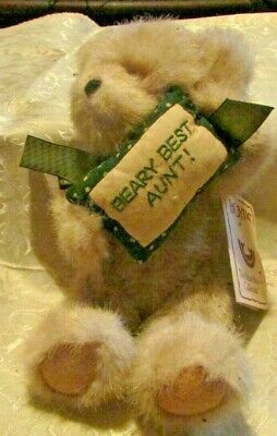 BOYDS AUNT BEA BERRY BEST AUNT BEAR THE HEAD BEAR COLLECTION