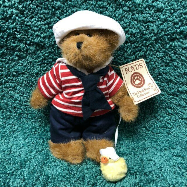 Boyds Teddy Bear Plush Nautical Toy Stuffed