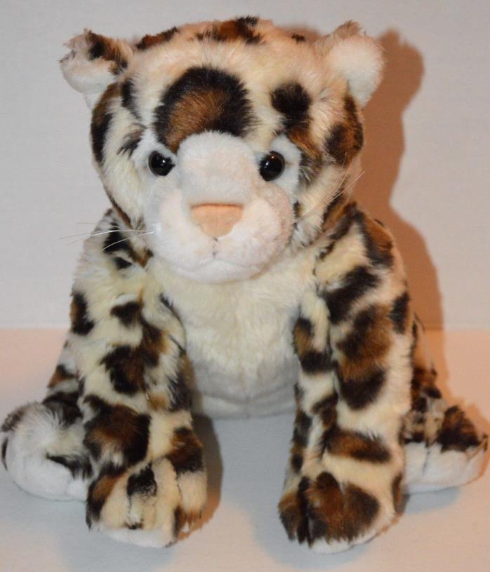 Build A Bear Cheetah Leopard Plush WWF World Wildlife Foundation Meows