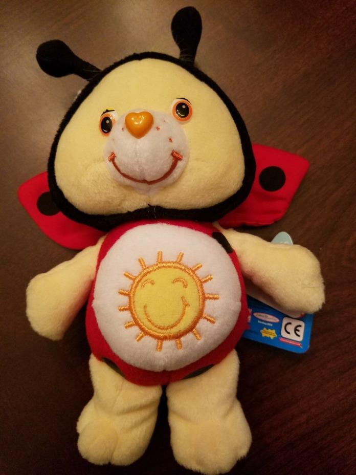 Care Bears 8” Funshine Bear Lady Bug Natural Wonders Special Edition Collection