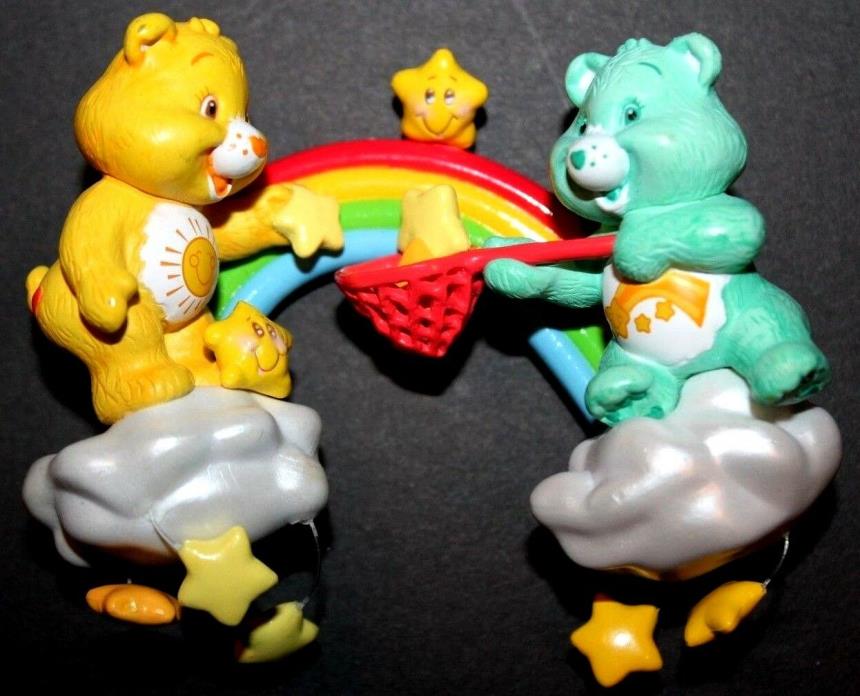 Vintage Care Bears Rainbow Making the Season Bright Ornament Carlton 2004 Rare