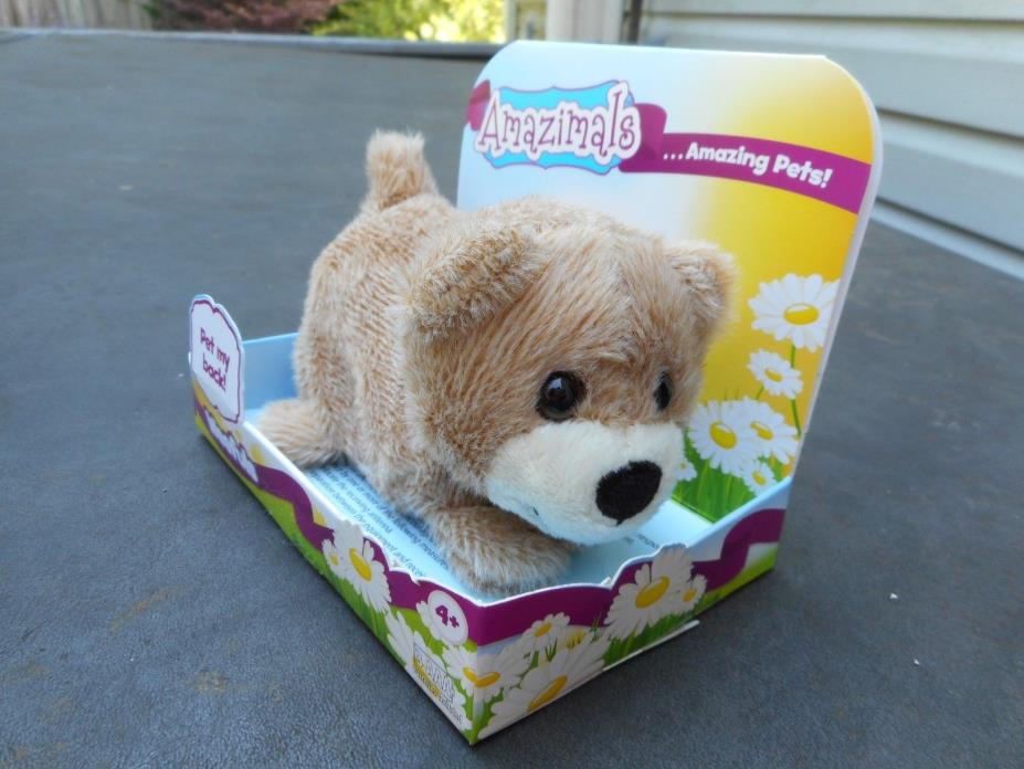New in Package Amazimals Weefuls Plush Bear