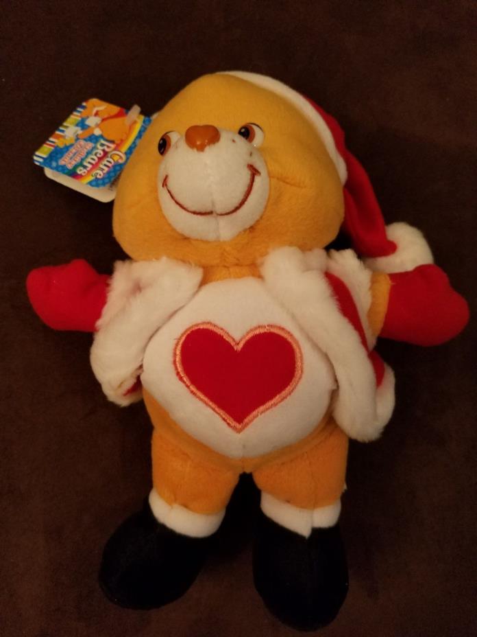 Care Bears 8” Tenderheart Bear as Santa Holiday Special Ed. Christmas Collection