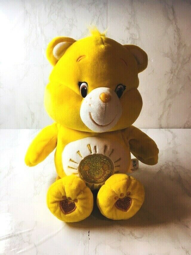 Care Bears Funshine Yellow 13” Plush Talking Stuffed Animal Pre-owned