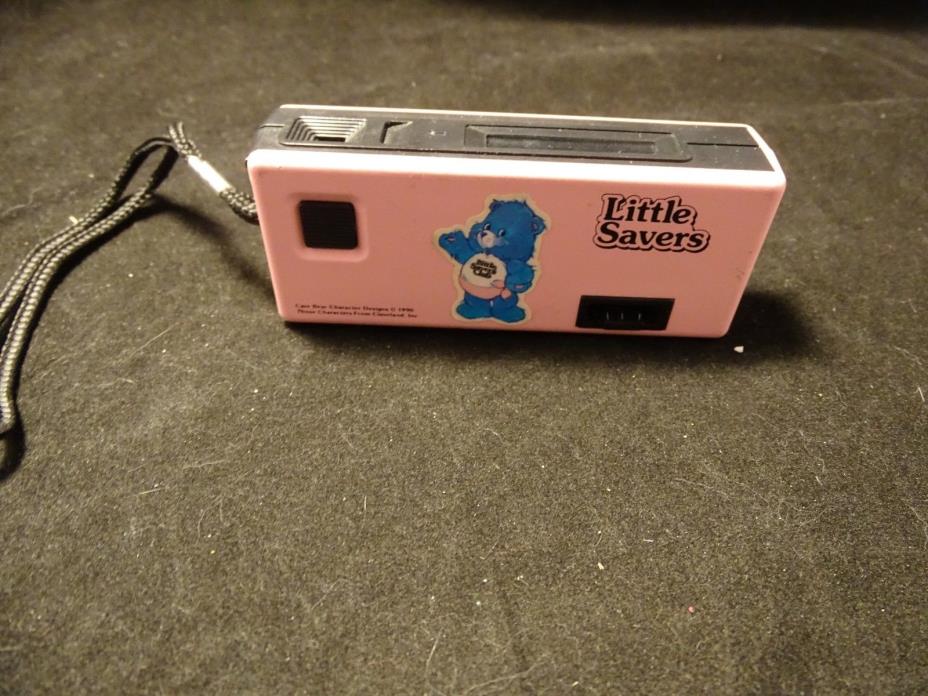 Vintage Care Bears Camera Pink 1990  Little Savers LS 110.