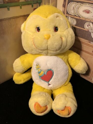 Vintage 2004 Playful Heart Care Bear Cousin Plush bears Monkey