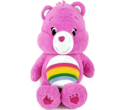 2015 Care Bears Cheer Bear Pink Soft Plush Stuffed Animal Doll Toy 20