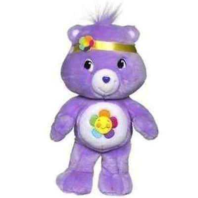 Care Bears Plush Purple Harmony Bear 12