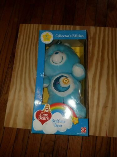 Care Bears Vintage  20th Anniversary 10 Inch Bedtime Bear