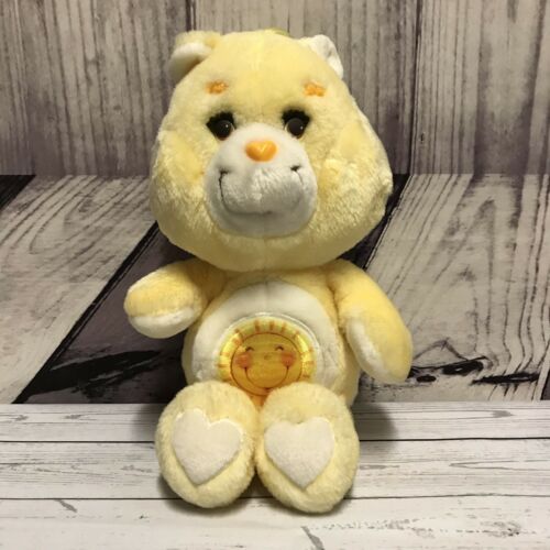 Vintage 1983 Kenner Care Bear Plush FUNSHINE BEAR Yellow Stuffed Animal Toy (C3
