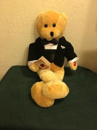 Chantilly Lane Musical Groom Bear”Get Me to the Church on Time”NEW FREE SHIPPING