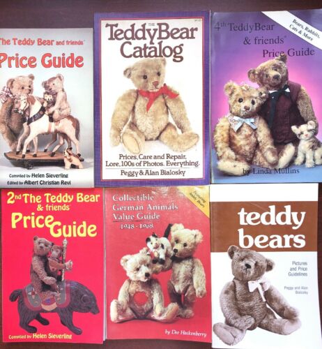 Teddy Bear Price Guide Book Lot Hockenberry Sieverling Bialosky Mullins