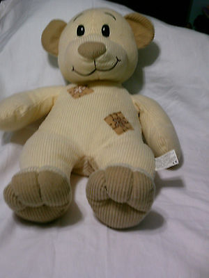 Corduroy Bear Plush Toy Concepts 21 in. Beige