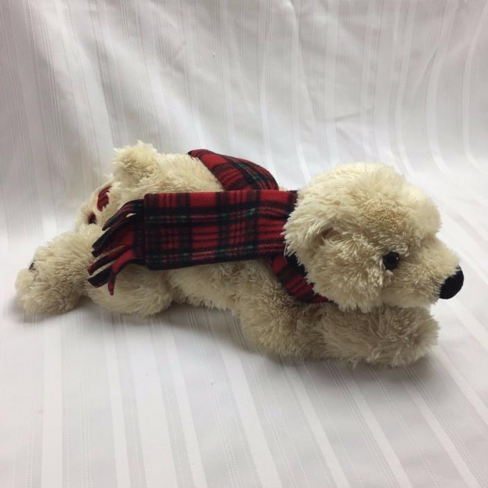 Eddie Bauer polar bear stuffed animal plushie