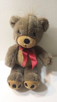Precious Moments Brown Bear Plush Soft Stuffed Animal Collectible Toy