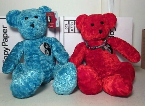 Foo Forever Bears Yin Yang Bears Red Blue Fiesta