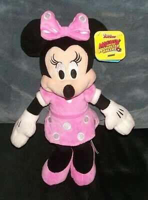 DISNEY MINNIE MOUSE DOLL IN PINK - NEW WITH TAG - 10 INCHES~@@@