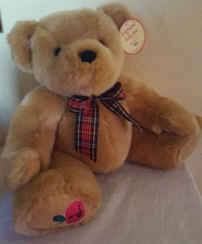 Yankee Candle Plush Teddy Bear Fragranced Teddy Bear MacIntosh Apple Mac NWT