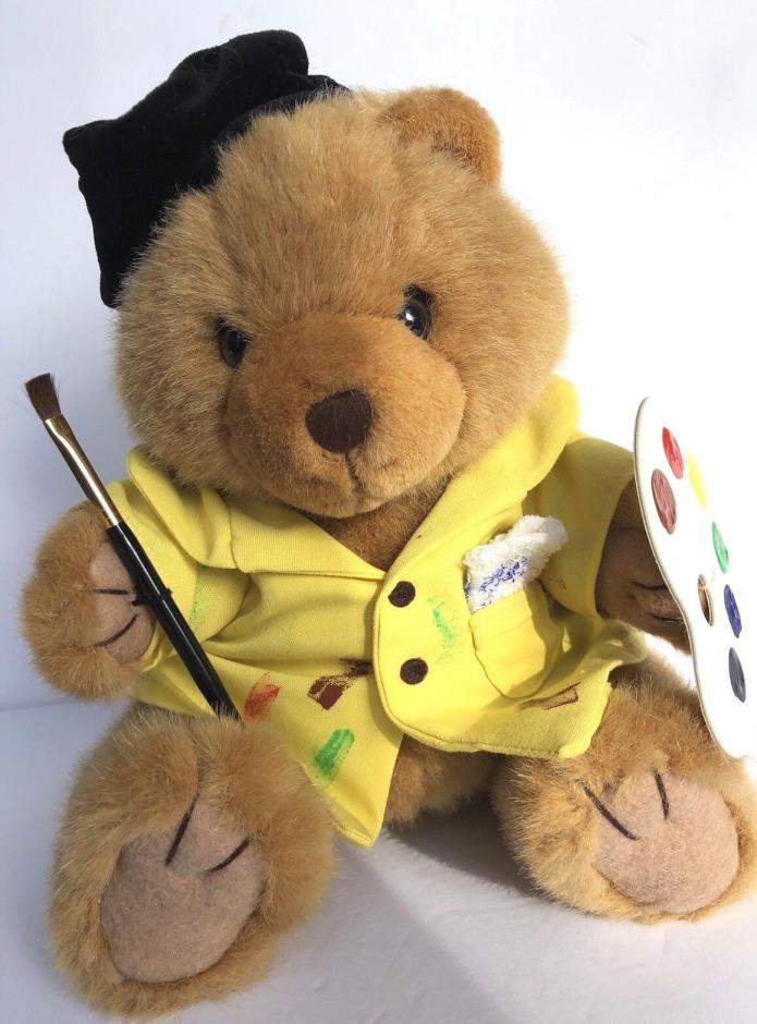 Bear King Originals Artist Bear Teddy 1998 Collection Edition Stuffed Bear 10”