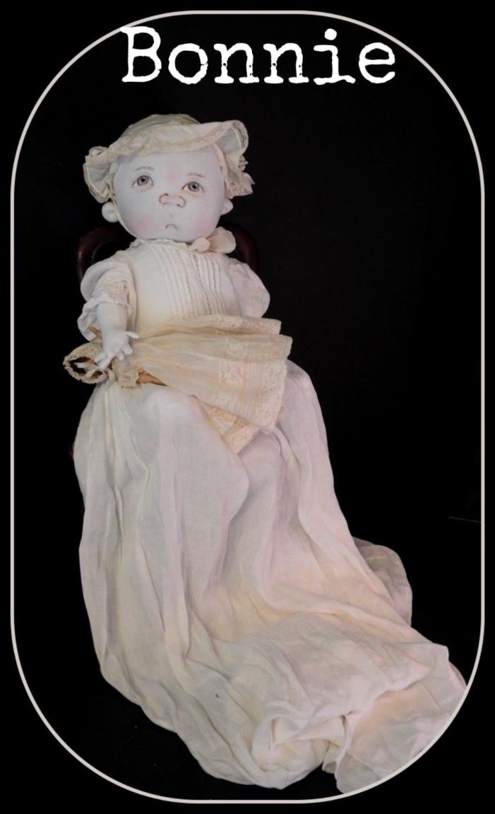Jan Shackelford NEW Baby 18” Ghost Baby BONNIE  OOAK direct from Artist 2018
