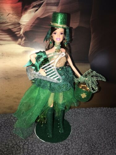 Luck Of The Irish ~ OOAK St. Patrick's Day Doll ~ Barbie ~ Xanadu Creations