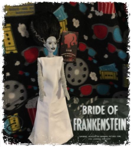 SALE! Bride Of Frankenstein CUSTOM HORROR DOLL Scary Barbie Ooak