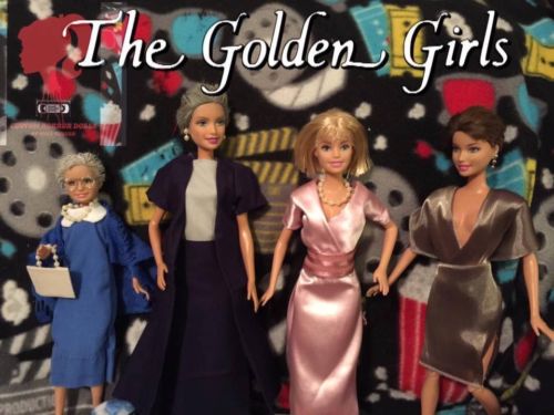 The Golden Girls CUSTOM DOLLS BY WILL TURNER OOAK Barbie Dolls