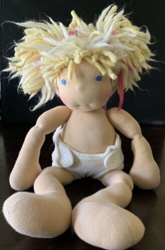 Dragonfly Hollow Doll Custom Handmade Blonde Waldorf Inspired