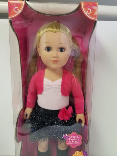 My Life As Ballerina 18 In Doll w/ Long blond  Hair- Nib