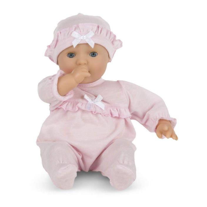Melissa  Doug Mine to Love Jenna 12-Inch Soft Body Baby Doll With Romper and Hat