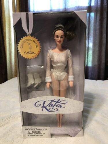 Championship Skating  Katia Gordeeva Barbie Doll Unopened Sealed Box 1997