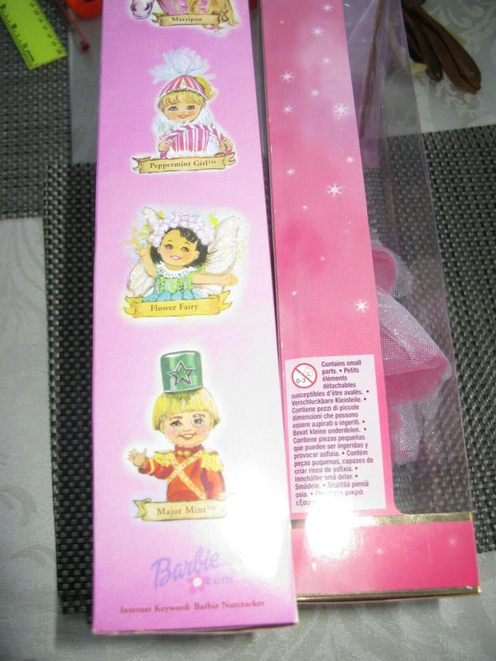 Barbie surger plum princess & flower ballerina dolls 50792& 28375