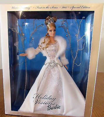 2003 Holiday Visions Barbie - 1st in a Series - NIB