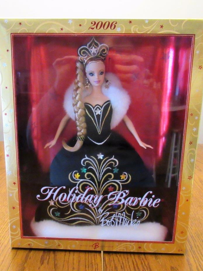 2006 Holiday Barbie Designer Bob Mackie - Blond - NIB