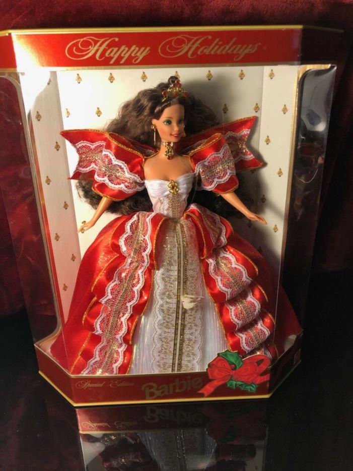 1997 Happy Holiday Special Edition Barbie 10th Anniversary