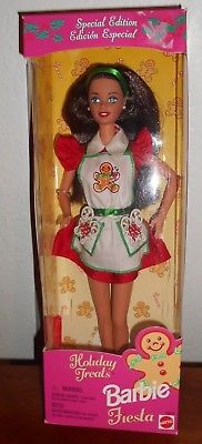 1997 BARBIE .....SPECIAL EDITION HOLIDAY TREATS BRUNETTE  BARBIE....NRFB