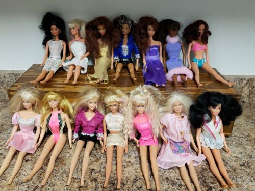 Barbie Doll Lot of 14 Dolls made by Mattel