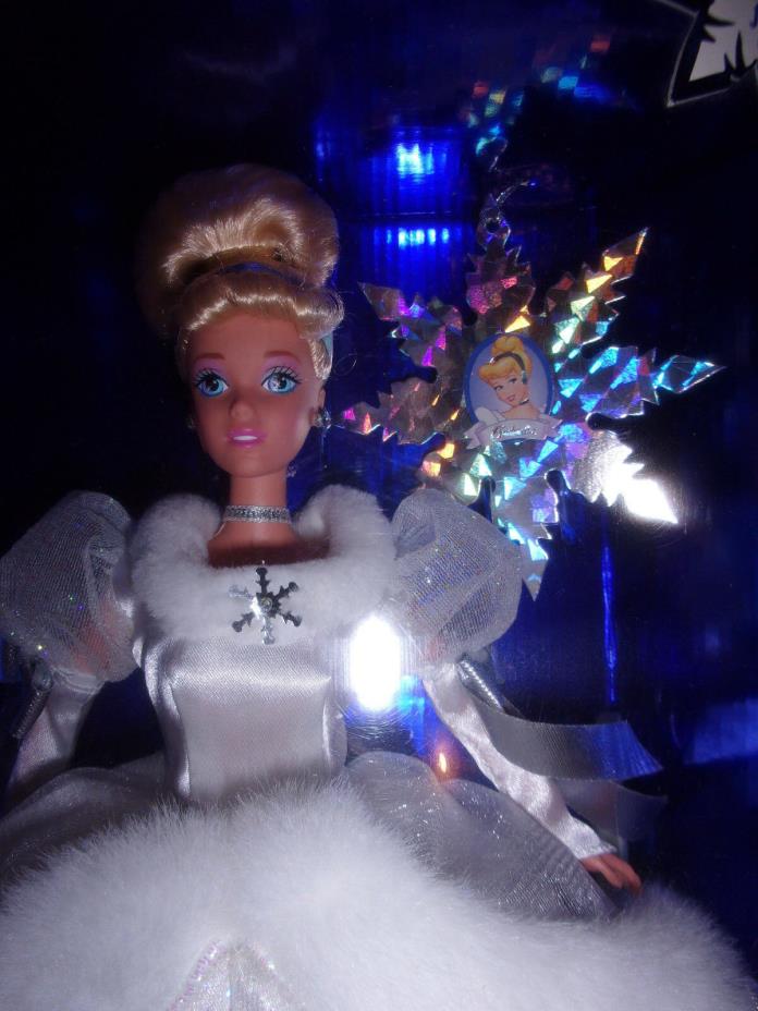 Mattel Holiday Princess 1st in Series Walt Disney Cinderella Doll Toy