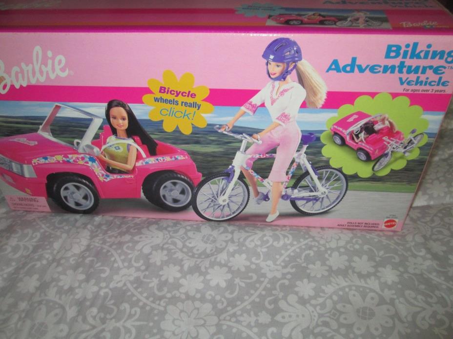 Barbie Biking Adventure Vehicle,  Bike and Car