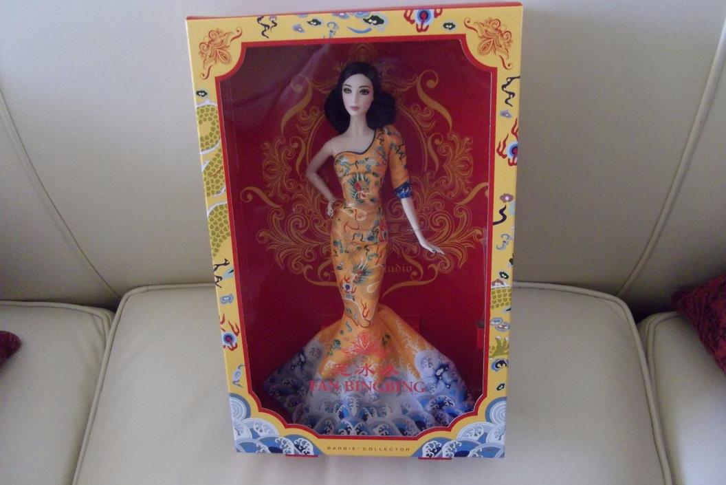 Chinese Barbie Collector Fan Bing Bing Barbie Doll With Dragon Gown