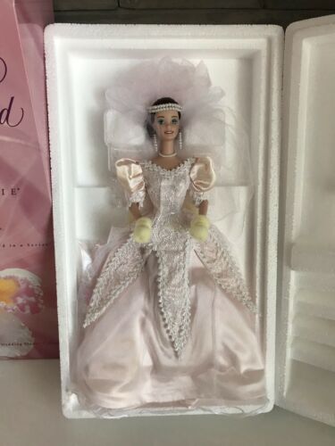 Blushing Orchid Bride 1996 Barbie Doll Limited Edition #10754 Porcelain