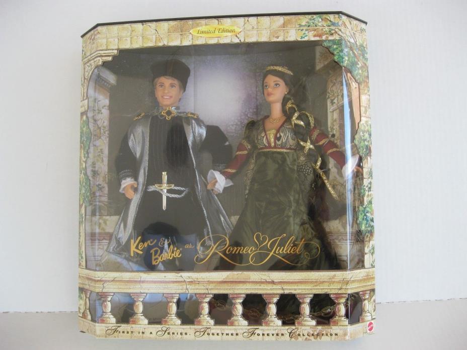 Ken & Barbie As Romeo & Juliet Gift Set 1997 NRFB