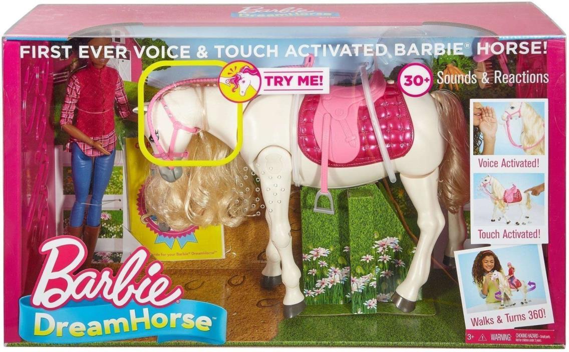 Brand New Barbie DreamHorse - Voice & Touch Activated