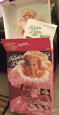 1993 TWINKLE LIGHTS BARBIE MATTEL with original box