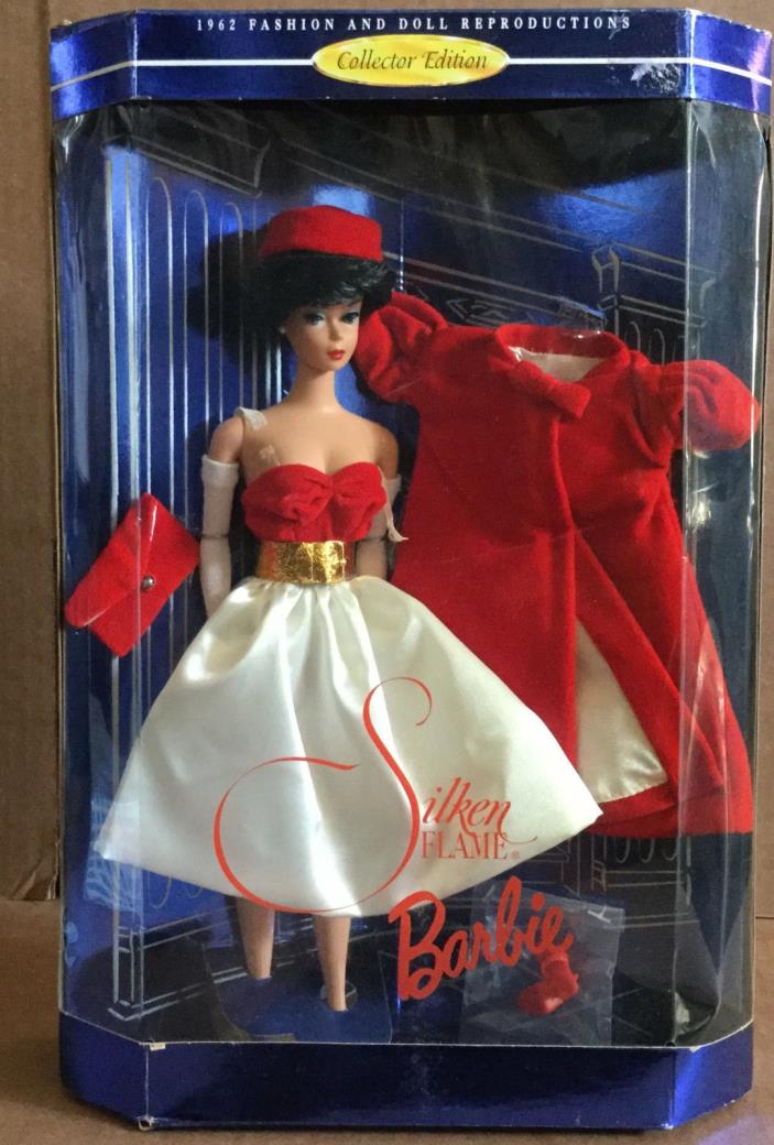 1997 Silken Flame Barbie Brunette Black Hair Collector Edition