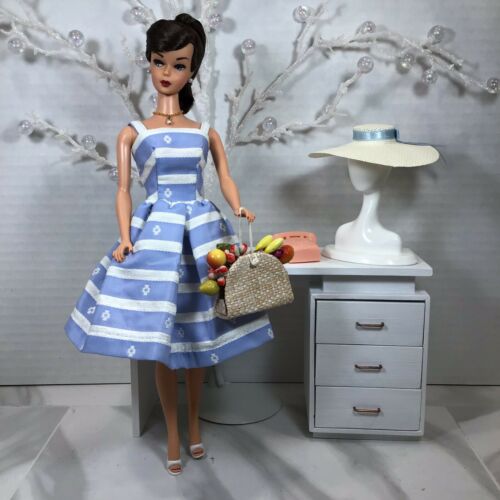 Suburban Shopper 2000 Limited Edition Reproduction Of 1959 Barbie Doll, No Box
