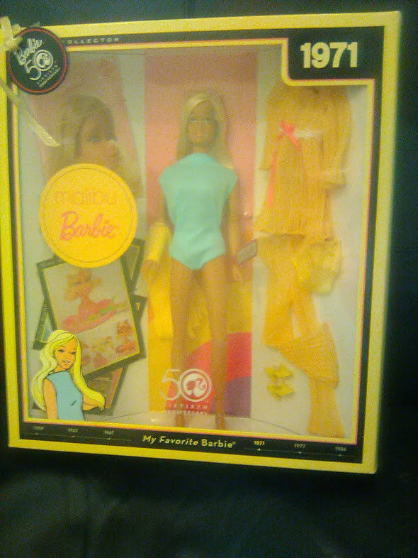 My Favorite Barbie Malibu Barbie 1971 Reproduction