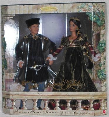 KEN & BARBIE AS ROMEO & JULIET-1997 GIFT SET-MIB-NRFB